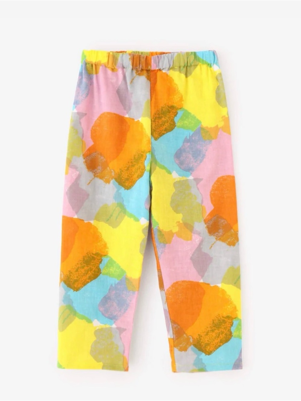 Sou Sou Kyoto Cotton Monpe Pants for Kids with Lining／Vague